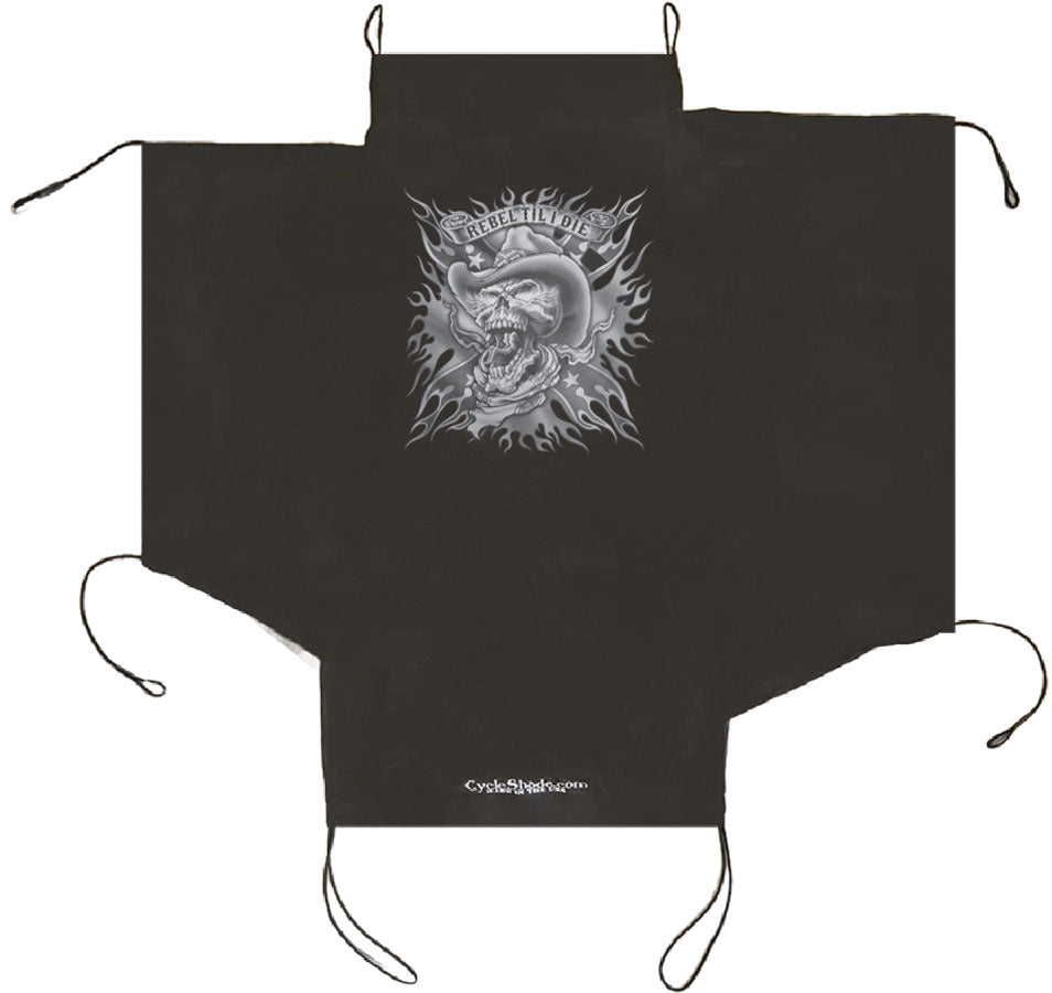 Cycle Shade - GoldWing/Tri Glide  - Rebel Til I Die