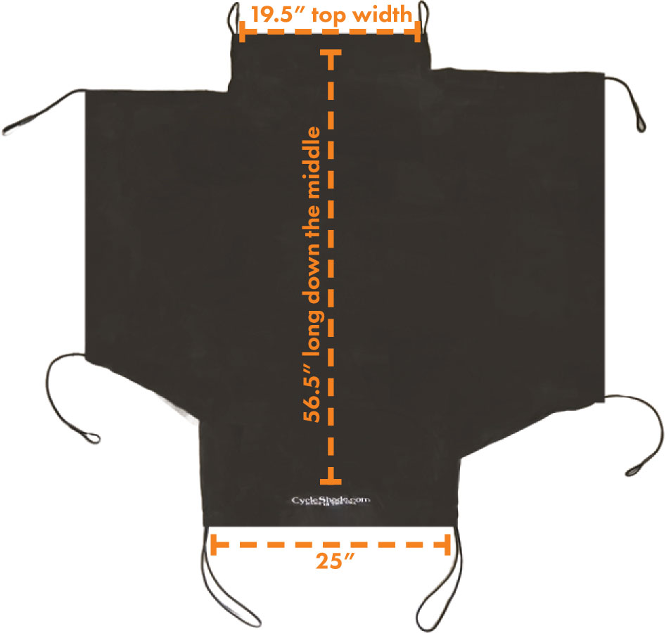 Cycle Shade - GoldWing/Tri Glide - Patriotic Skull
