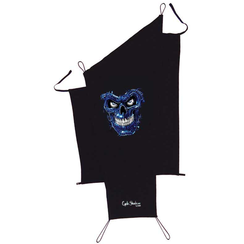 CS-3: Bikes with a Trunk - Blue Skull