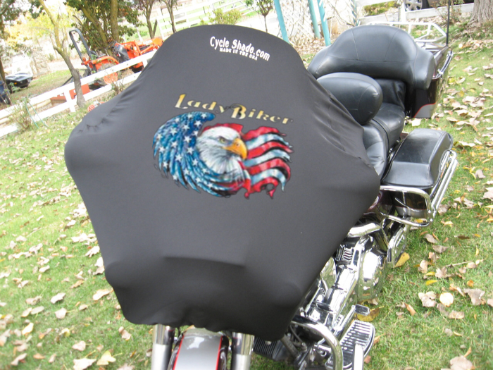 Gauge Cover: Full Face (FFGC) - Lady Biker