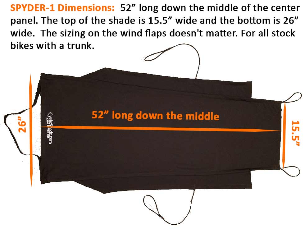 Can-Am Spyder Shade - SPYDER-1 - Don't Tread On Me